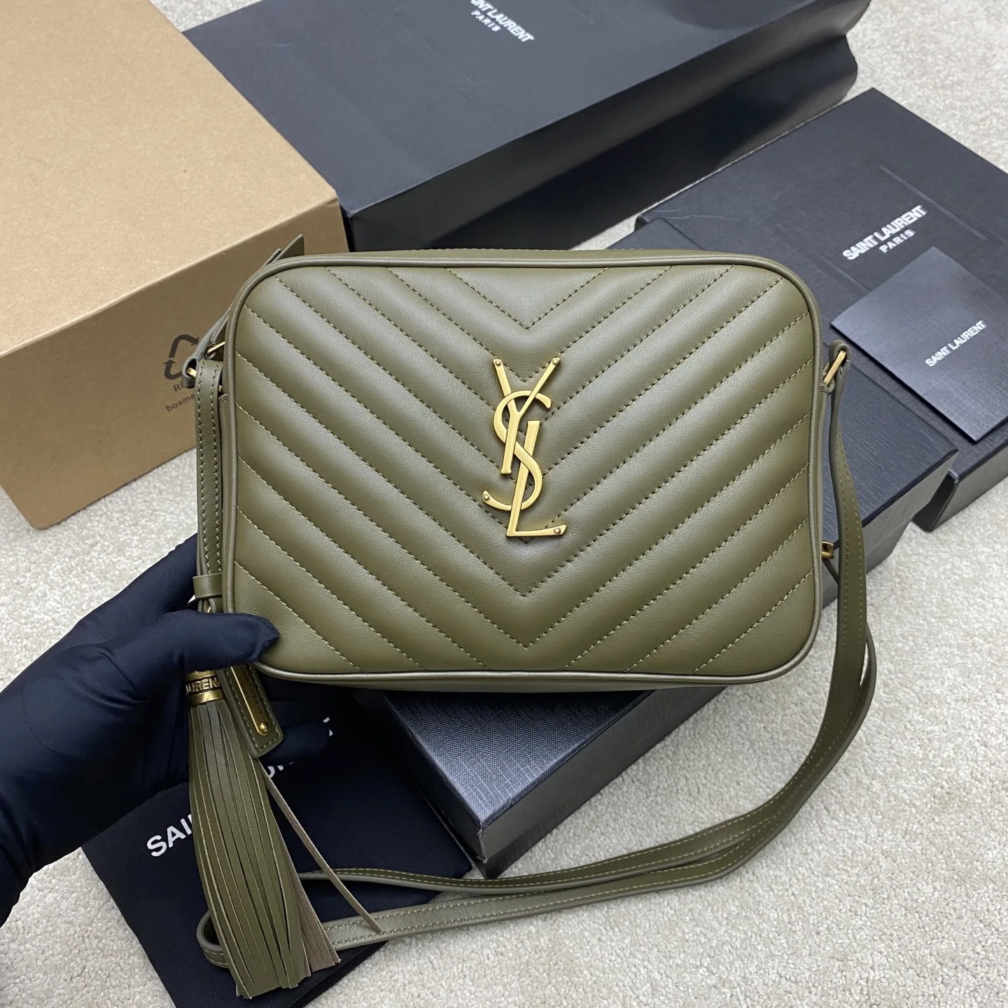 SAINT LAURENT 505730 LOU BAG Camera Bag Crossbody Bag