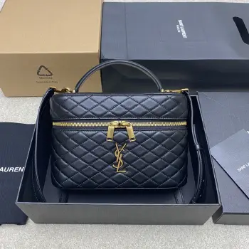 851572 ROSE Style Jumbo Cosmetic Bag Replica SAINT LAURENT womens bags