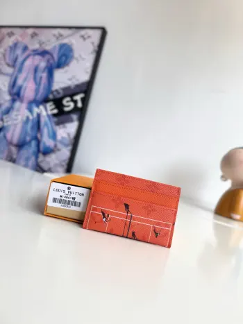 Overseas Original M14861 Double Card Holder Wallet Replica Louis Vuitton wallets