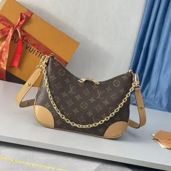 Overseas Original M45832 Boulogne Handbag Crossbody Bag Replica Louis Vuitton womens bags