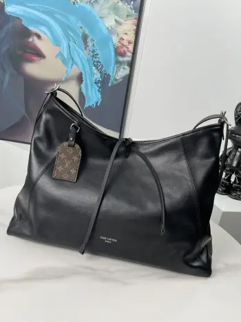 Overseas Original M25143 CarryAll Dark Medium Handbag Crossbody Bag Replica Louis Vuitton womens bags