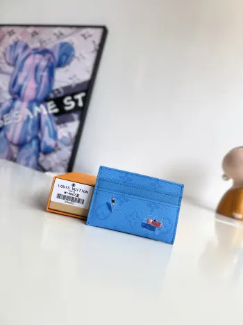 Overseas Original M14862 Double Card Holder Wallet Replica Louis Vuitton wallets