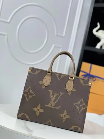 Overseas Original M45321 Onthego Medium Handbag Tote Shoulder Bag Replica Louis Vuitton womens bags
