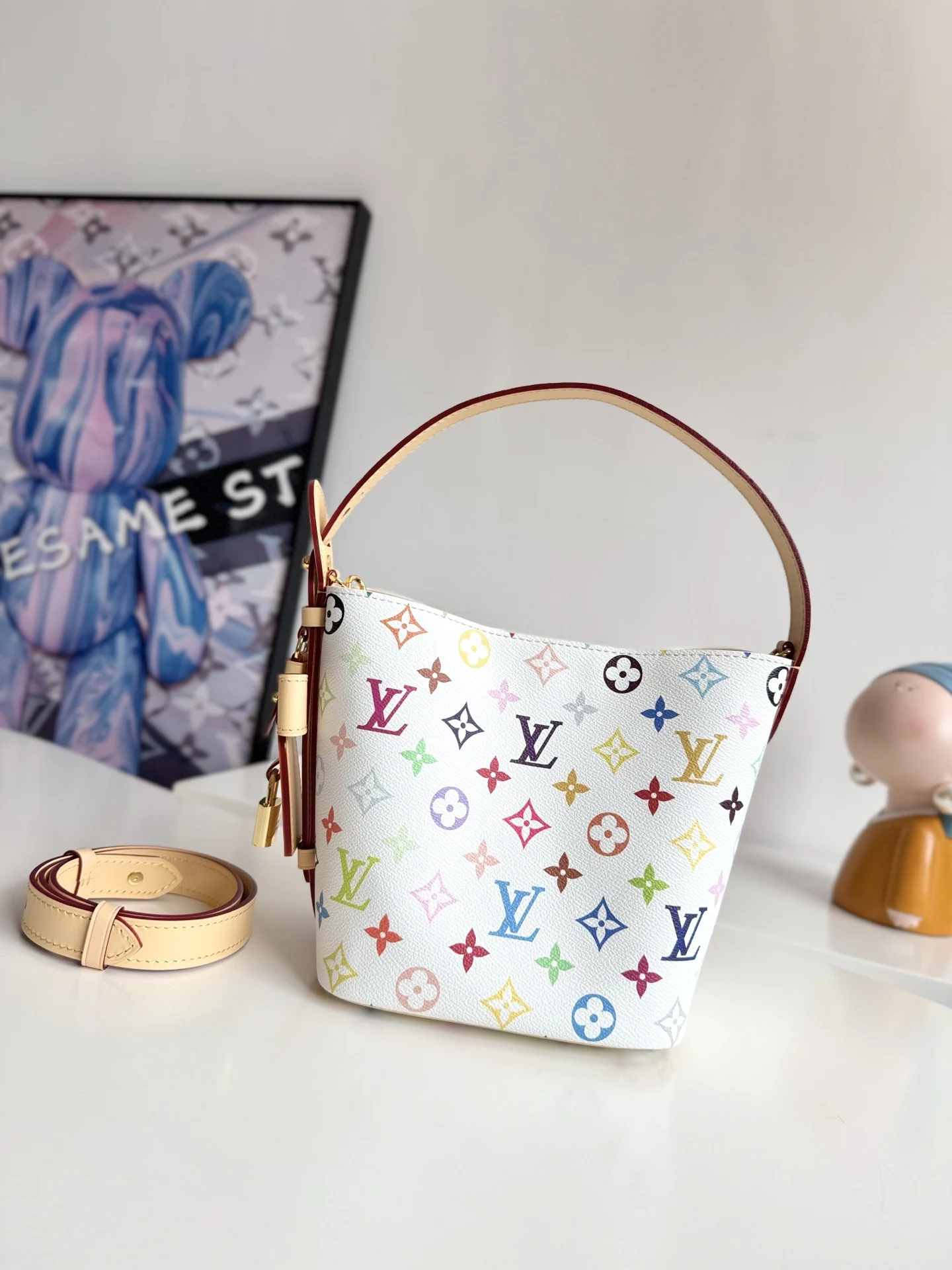 Louis Vuitton Overseas Original M13089 All In BB Handbag Shoulder Backpack