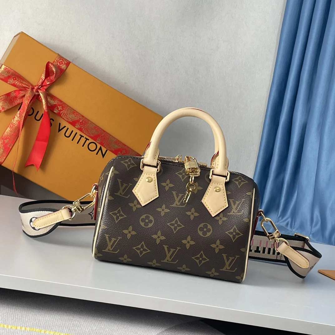 Louis Vuitton Original overseas order M46234 Speedy Bandouliere 20 handbag, tote and crossbody bag