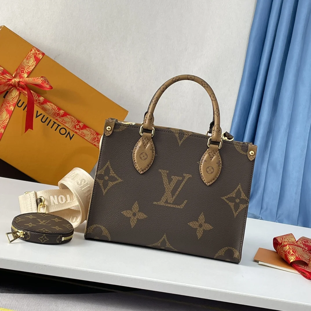 Louis Vuitton Overseas Original M46373 OnTheGo Small Tote Bag Handheld Crossbody Bag