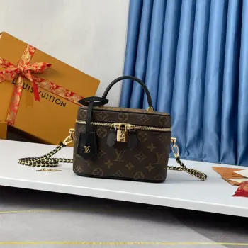 Overseas Original M45165 Nice Makeup Bag Handheld Crossbody Bag Replica Louis Vuitton womens bags