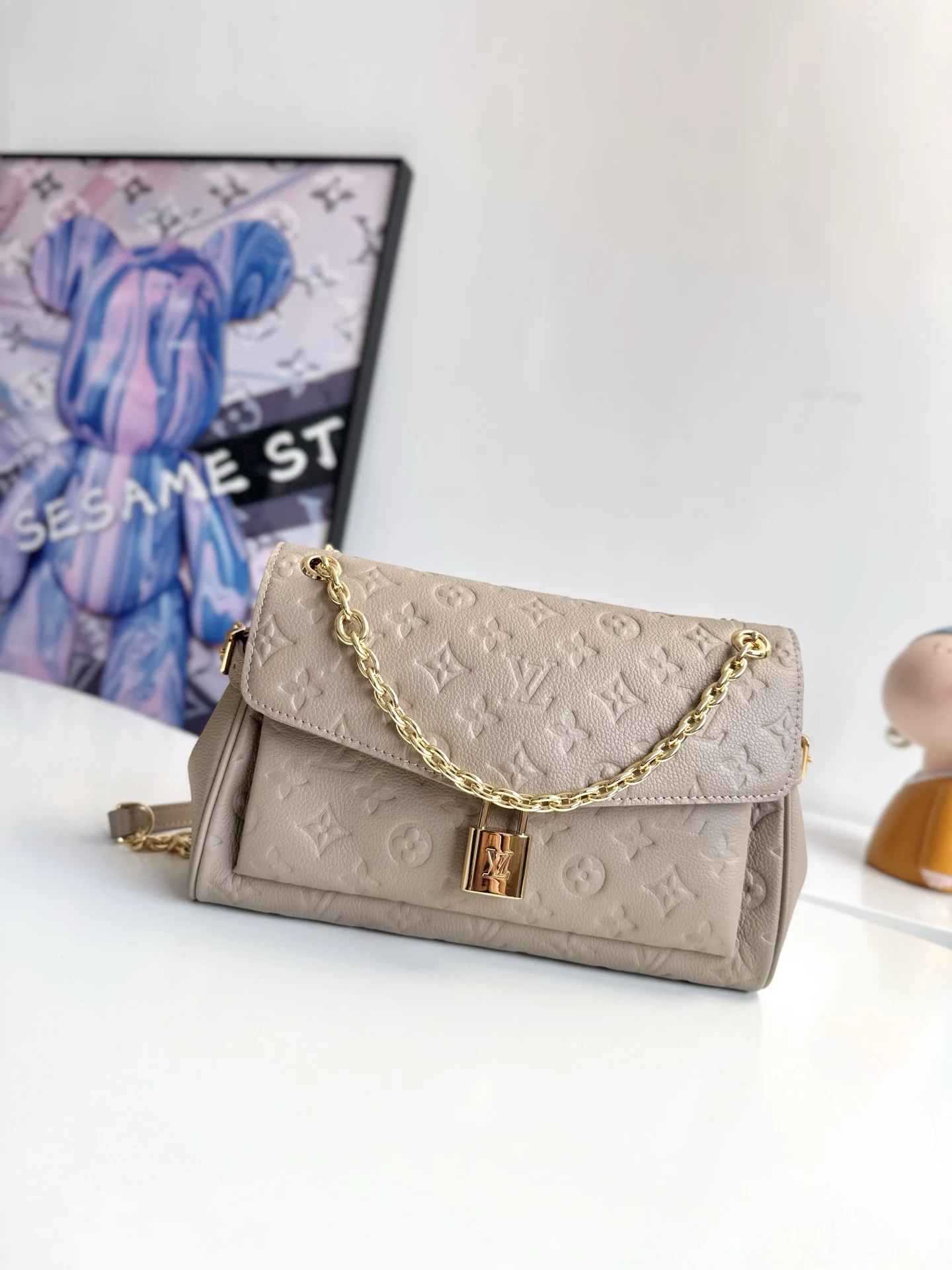 Louis Vuitton Overseas Original M14973 Anytime Flap Bag Handbag Tote Crossbody Bag