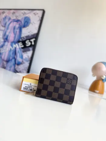 Overseas original N60067 zipper wallet zero wallet Replica Louis Vuitton wallets