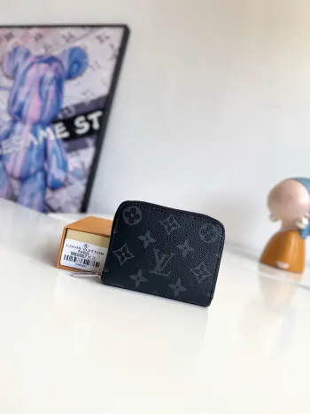 Overseas Original N60067 Zipper Coin Purse Replica Louis Vuitton wallets