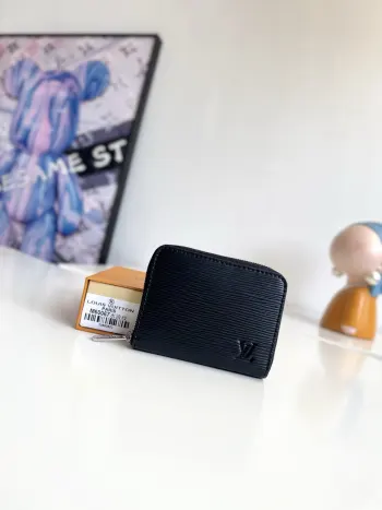 Overseas Original N60067 Zipper Coin Purse Replica Louis Vuitton wallets