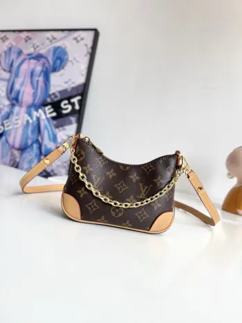 Overseas original M25519 Nano Boulogne handbag crossbody bag Replica Louis Vuitton womens bags