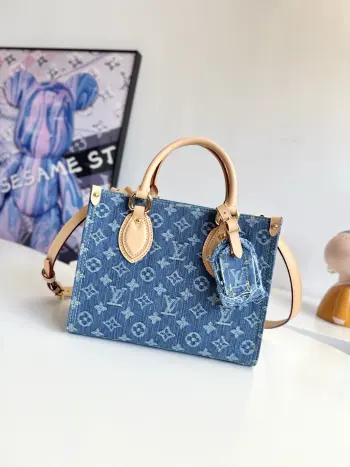 Overseas Original M14633 OnTheGo Small Tote Bag Handheld Crossbody Bag Replica Louis Vuitton womens bags