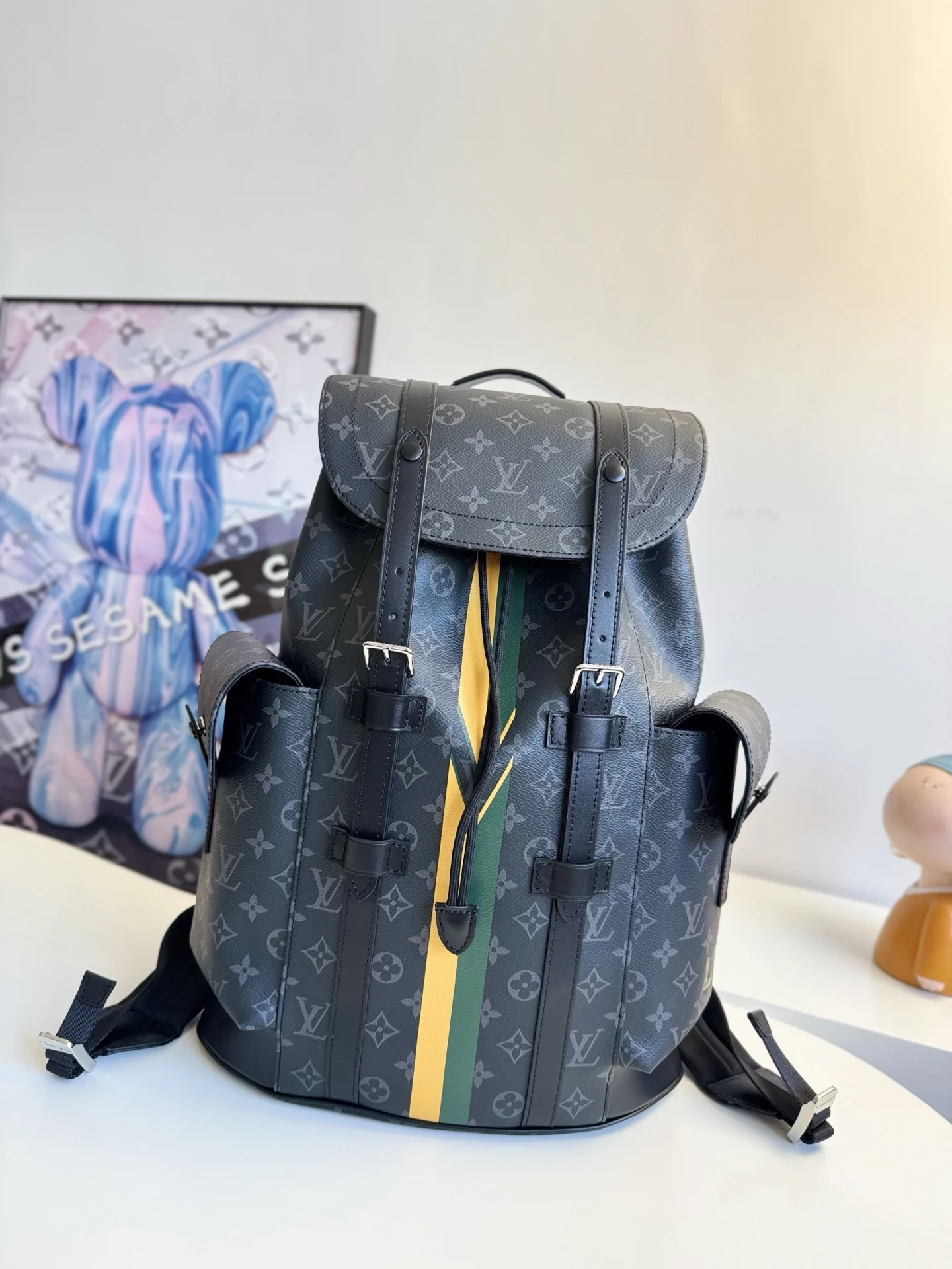 Louis Vuitton Overseas Original P01959 Christopher Medium Backpack