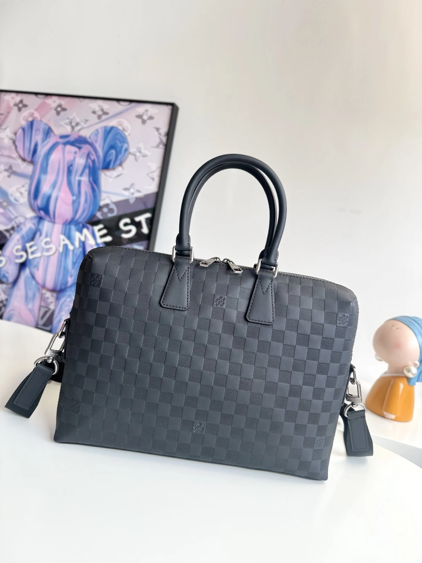 Louis Vuitton Overseas Original N48224 Porte-Documents Jour Briefcase Handbag