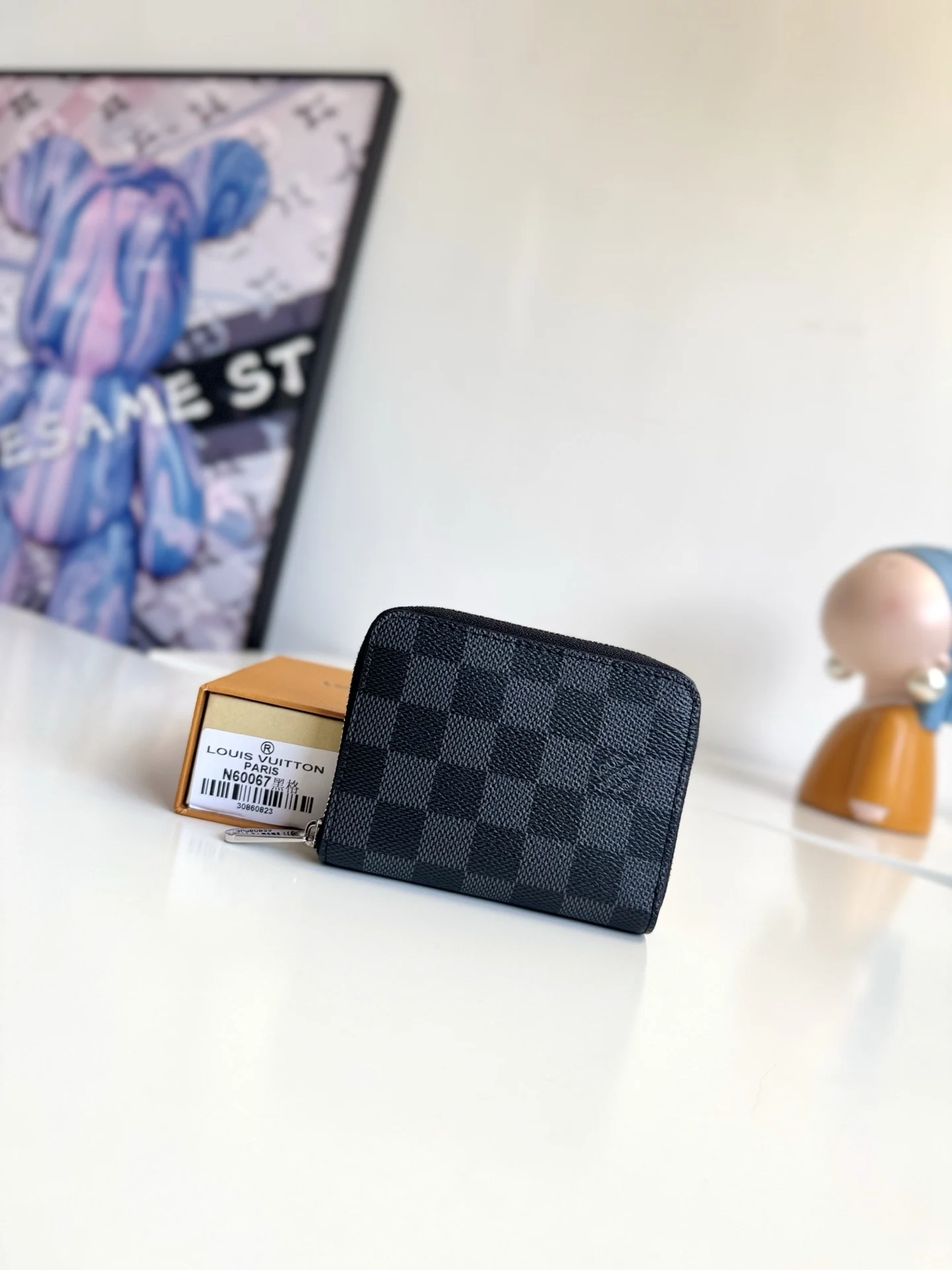 Louis Vuitton Overseas Original N60067 Zipper Coin Purse