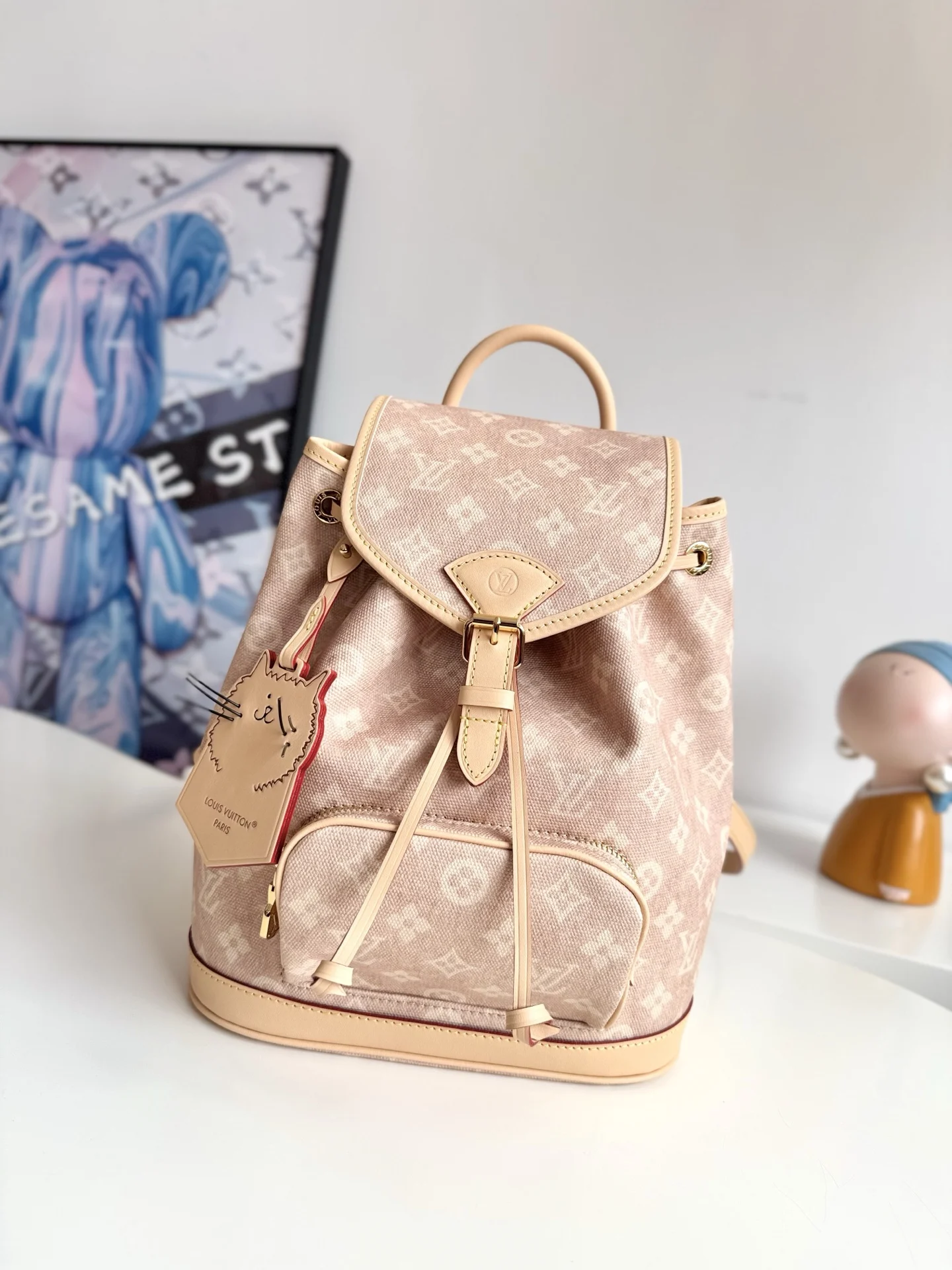 Louis Vuitton Overseas Original M15135 Montsouris Small Backpack Louis Vuitton Overseas Original M15135 Montsouris Small Backpack