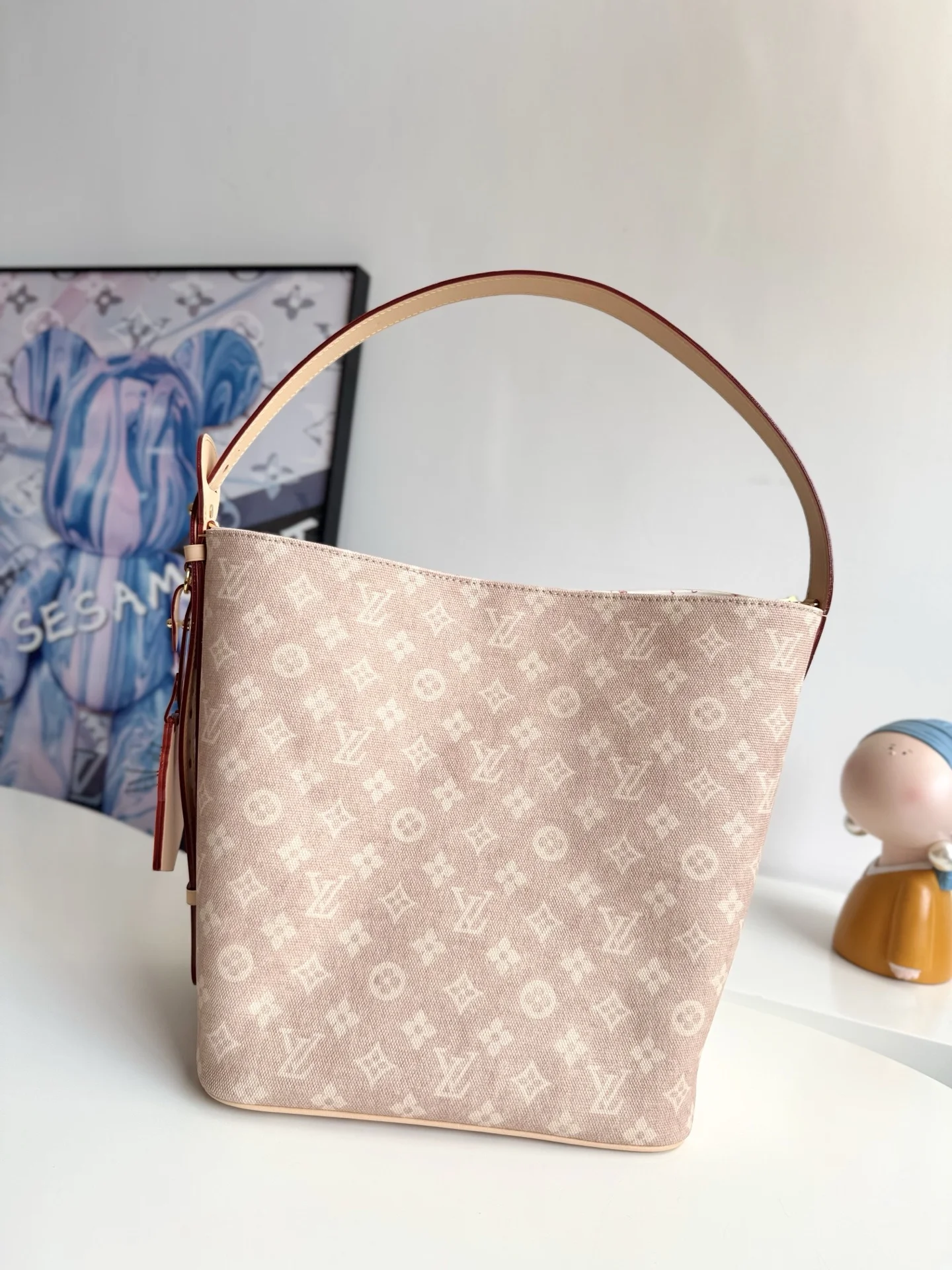 Louis Vuitton Overseas Original M25727 All In Large Handbag Shoulder Backpack Louis Vuitton Overseas Original M25727 All In Large Handbag Shoulder Backpack