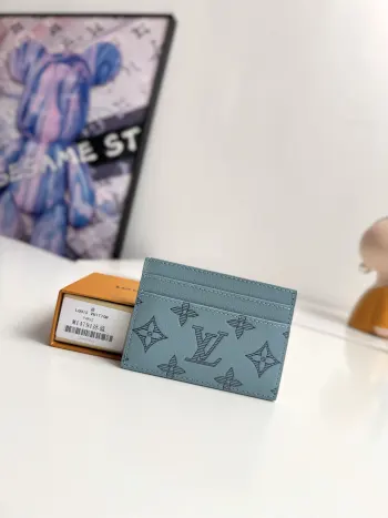 Overseas original M14791 card holder card case Replica Louis Vuitton wallets