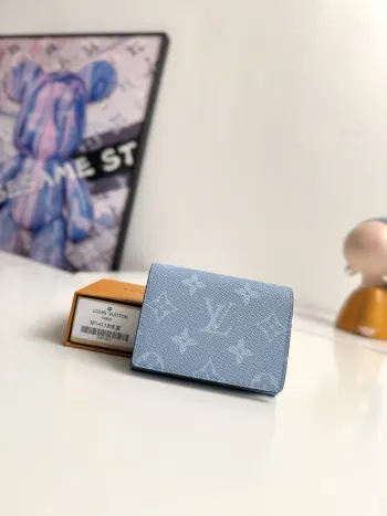 Overseas Original M14118 ENVELOPPE CARTE DE VISITE Card Holder Wallet Replica Louis Vuitton wallets