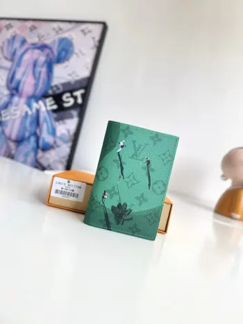 Overseas Original M14875 Passport Holder Passport Case Replica Louis Vuitton wallets