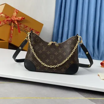 Overseas Original M45831 Boulogne Handbag Crossbody Bag Replica Louis Vuitton womens bags