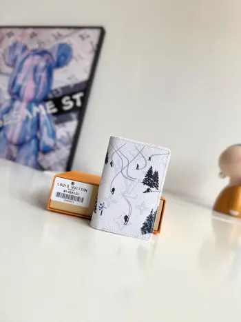 Overseas Original M14882 Pocket Clip Wallet Replica Louis Vuitton wallets