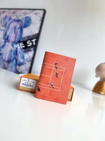 Overseas Original M14877 Passport Holder Passport Case Replica Louis Vuitton wallets