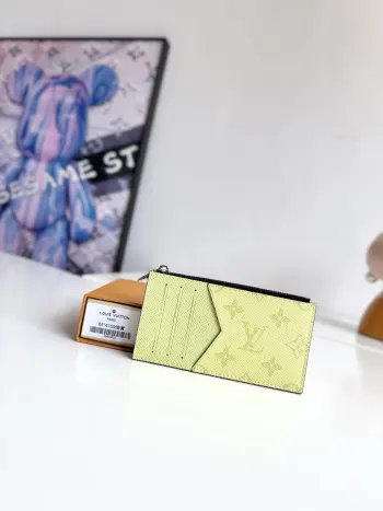 Overseas original M14109 Coin card holder wallet Replica Louis Vuitton wallets