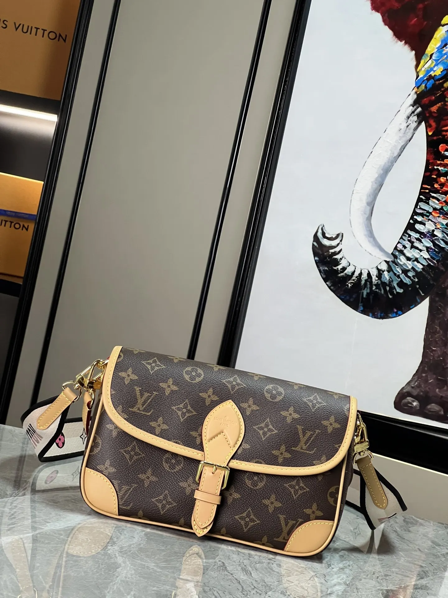 Louis Vuitton Overseas original M45985 DIANE handbag crossbody bag