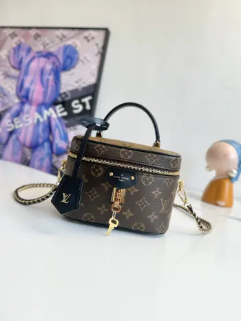 Overseas Original M47128 Nice Cosmetic Bag Handheld Crossbody Bag Replica Louis Vuitton womens bags