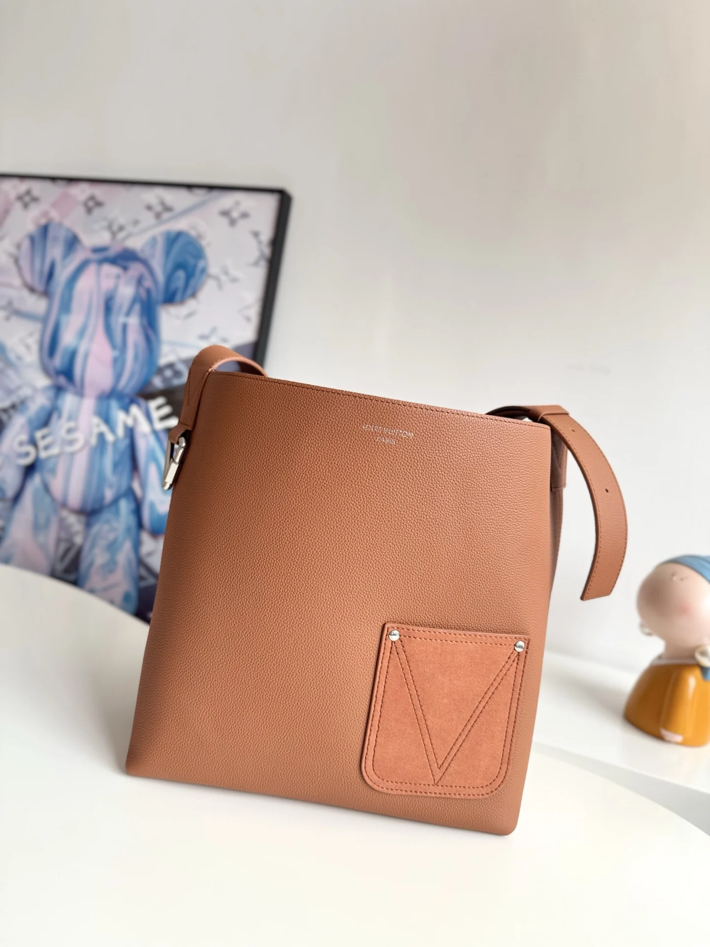 Louis Vuitton Overseas Original M26745 Verso Hobo Handbag Shoulder Backpack Louis Vuitton Overseas Original M26745 Verso Hobo Handbag Shoulder Backpack