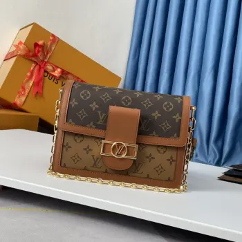 Overseas original M45958 new version / M44391 Dauphine handbag crossbody bag Replica Louis Vuitton womens bags