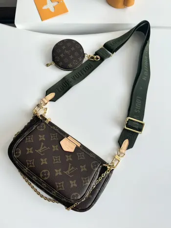 Overseas Original M44813 Multi Pochette Accessories Crossbody Bag Replica Louis Vuitton womens bags