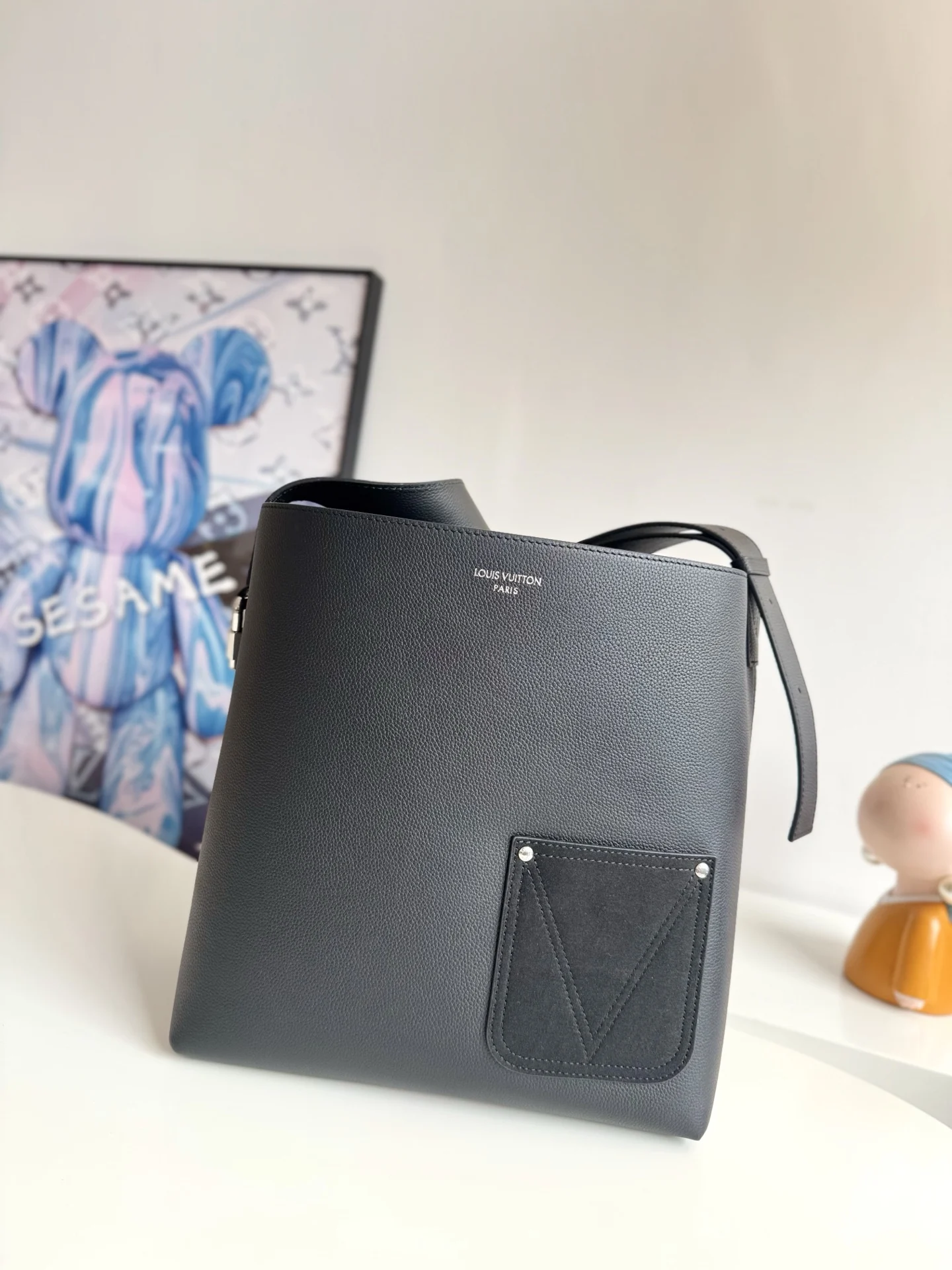 Louis Vuitton Overseas Original M27022 Verso Hobo Handbag Shoulder Backpack Louis Vuitton Overseas Original M27022 Verso Hobo Handbag Shoulder Backpack