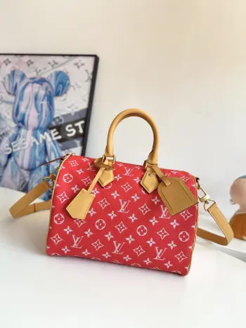 Overseas original M14067 Speedy P9 Bandouliere 30 handbag and shoulder bag Replica Louis Vuitton womens bags