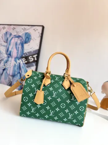 Overseas original M14077 Speedy P9 Bandouliere 30 handbag crossbody bag Replica Louis Vuitton womens bags