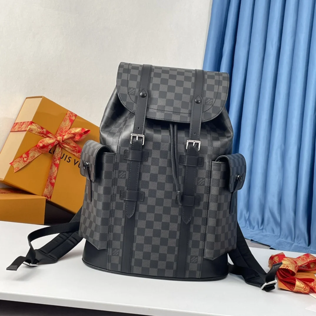 Louis Vuitton Overseas Original N41379 Christopher Small Backpack Louis Vuitton Overseas Original N41379 Christopher Small Backpack