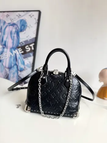 海外原单M27812 Alma BB 手袋 手提斜挎包 高仿LV女包