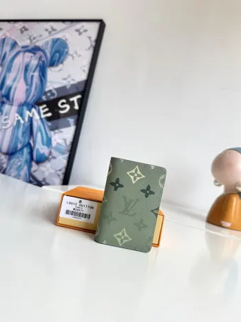 Overseas original M26971 pocket clip wallet Replica Louis Vuitton wallets