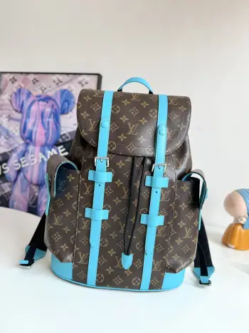 Overseas Original M12729 Christopher Medium Backpack Replica Louis Vuitton backpacks