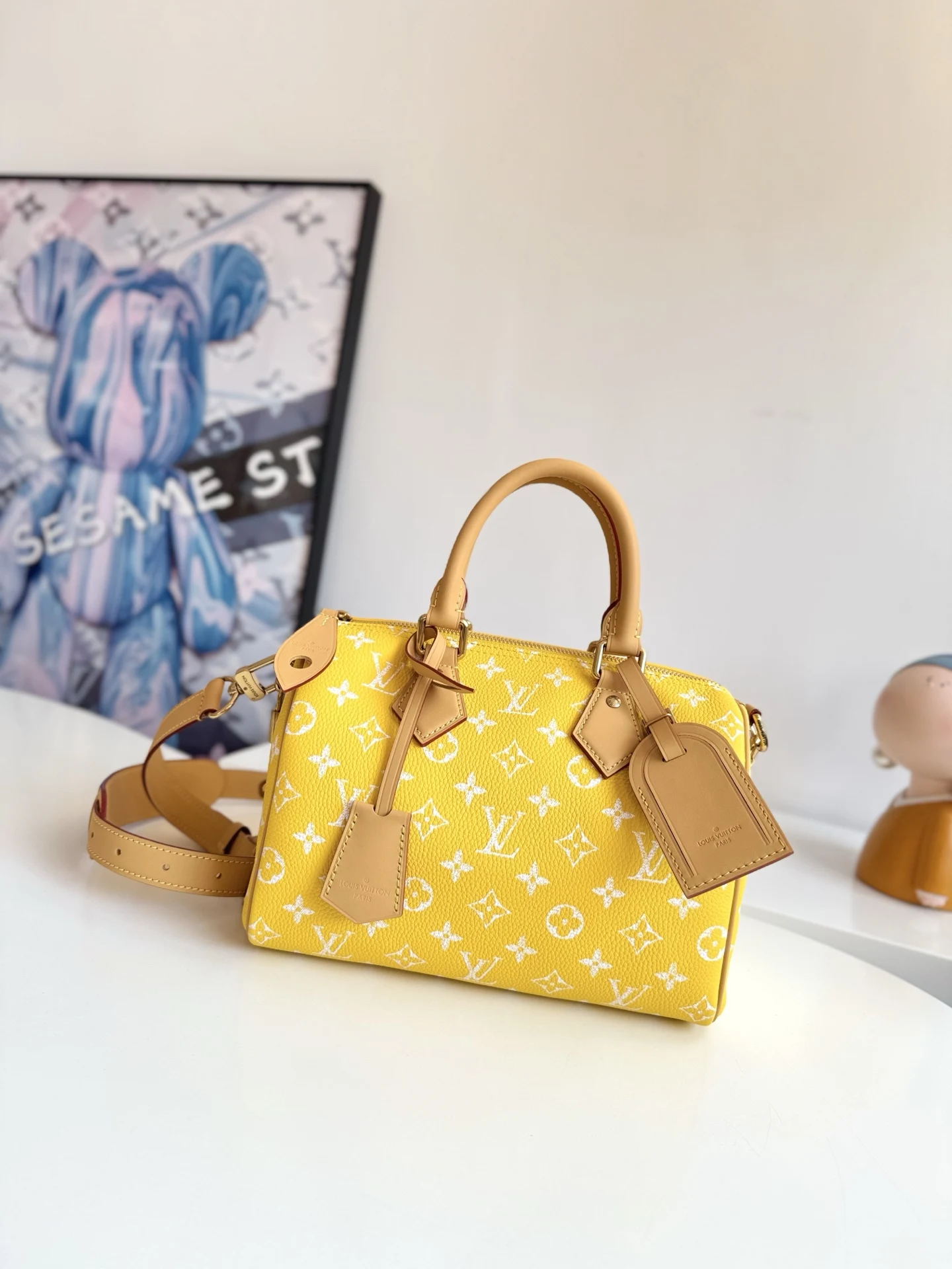 Louis Vuitton Overseas original M24426 Speedy P9 Bandouliere 25 Monogram handbag crossbody bag
