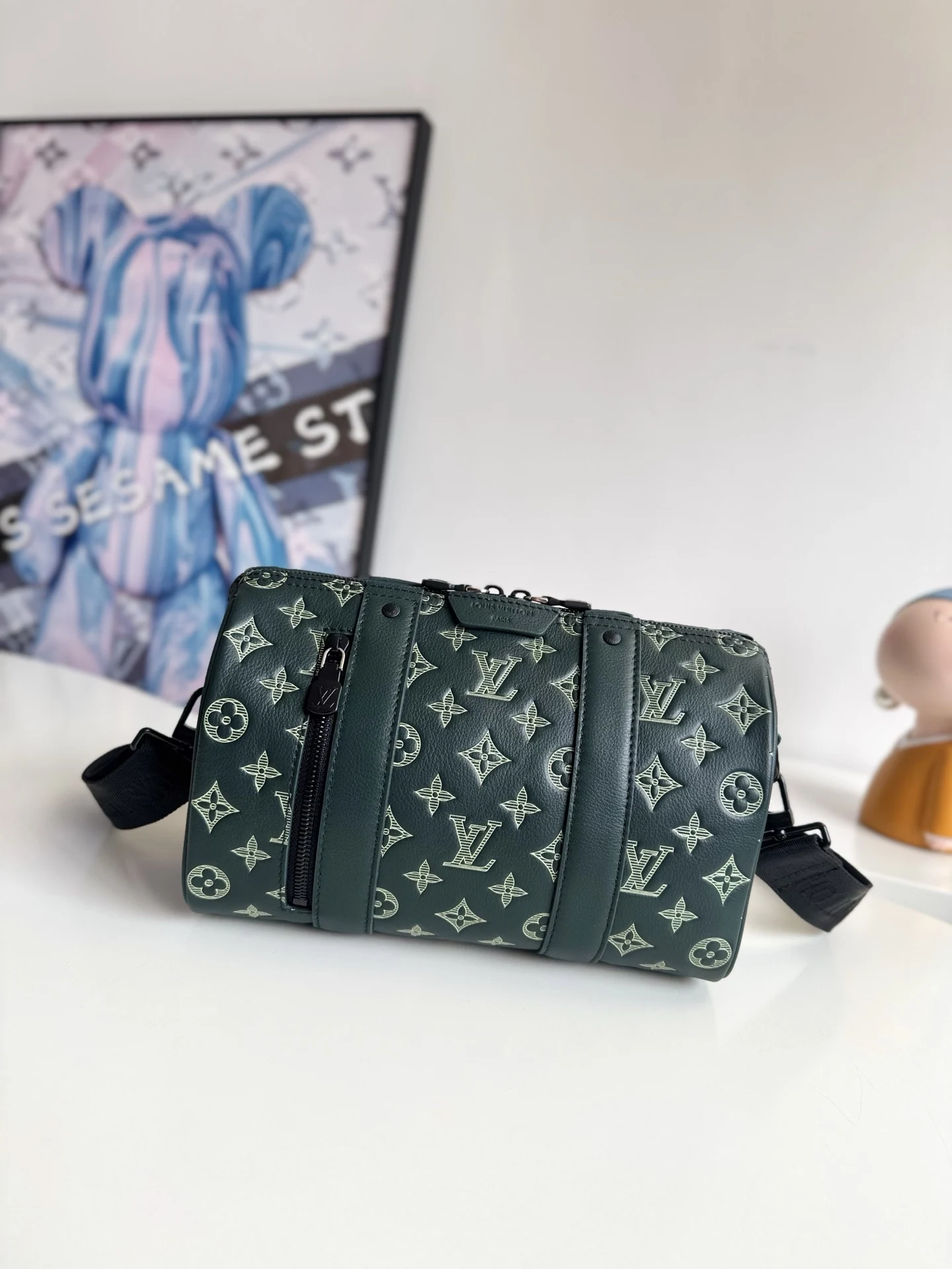 Louis Vuitton Overseas Original M27184 City Keepall Handbag Crossbody Bag