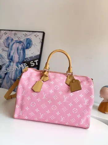 Overseas Original M13918 Speedy P9 Bandouliere 40 Monogram Leather Travel Bag Replica Louis Vuitton travel bags