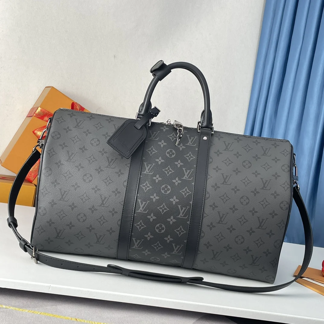 Louis Vuitton Original Overseas M45392 Keepall Bandouliere 50 Travel Bag