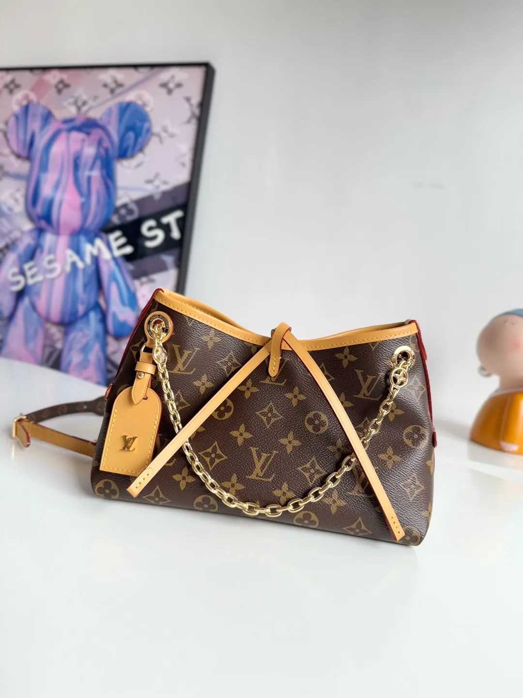 Louis Vuitton Overseas Original M13014 CarryAll BB Handbag Crossbody Bag Louis Vuitton Overseas Original M13014 CarryAll BB Handbag Crossbody Bag