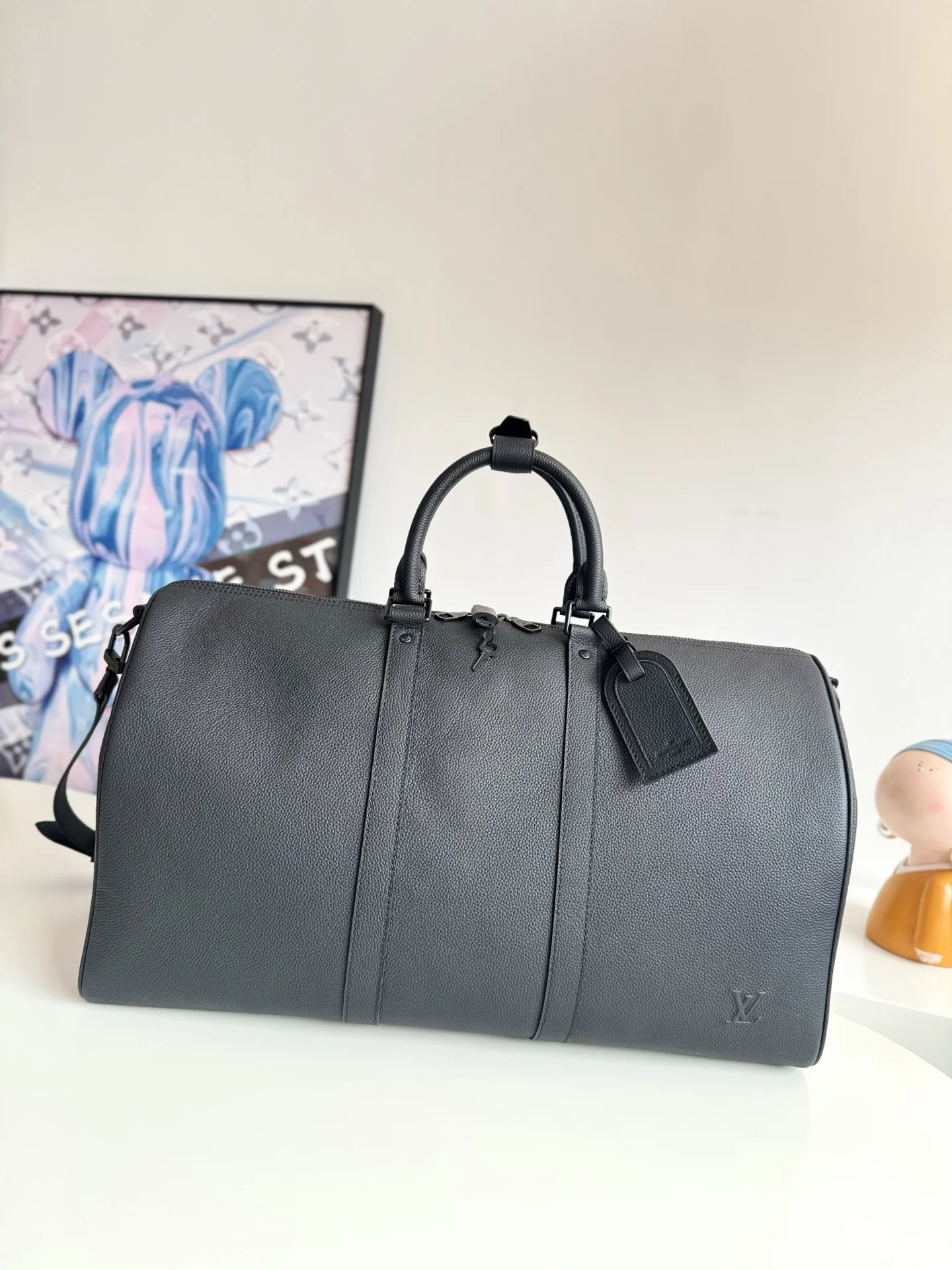 LV 海外原单M26118 Keepall Bandouliere 50 旅行袋