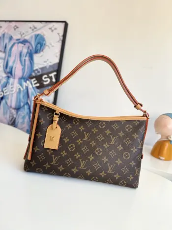 海外原单M28101 Carryall East West 手袋 单肩背包 高仿LV女包