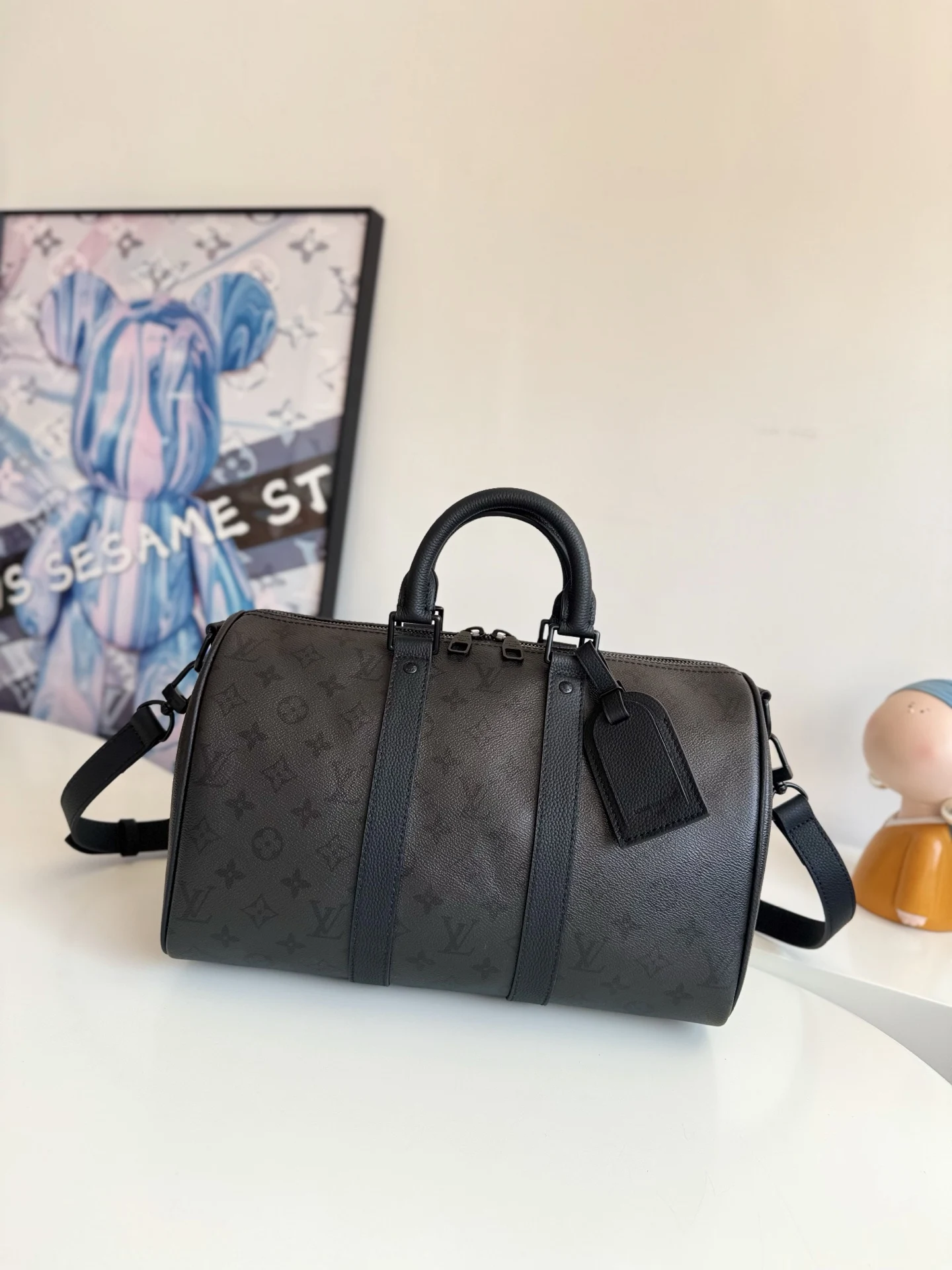 LV 海外原单M28370  Keepall Bandouliere 35 旅行袋
