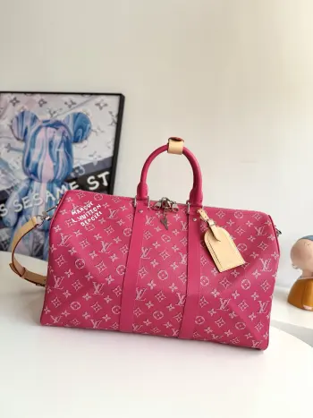 Overseas original M26868 Keepall Bandouliere 45 travel bag Replica Louis Vuitton travel bags